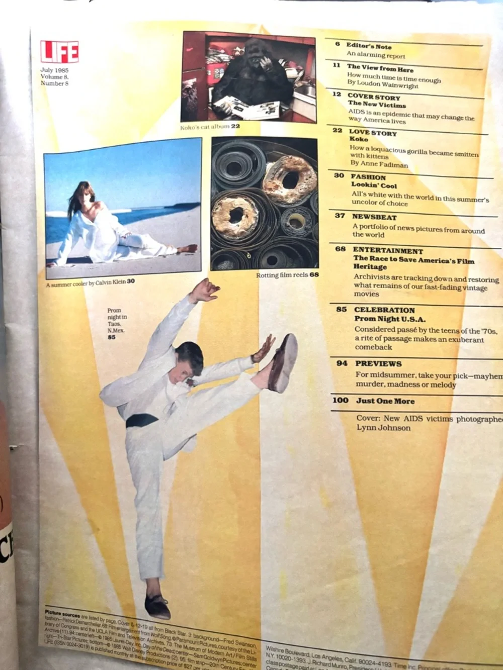 💥 VTG July 1985 LIFE Magazine
